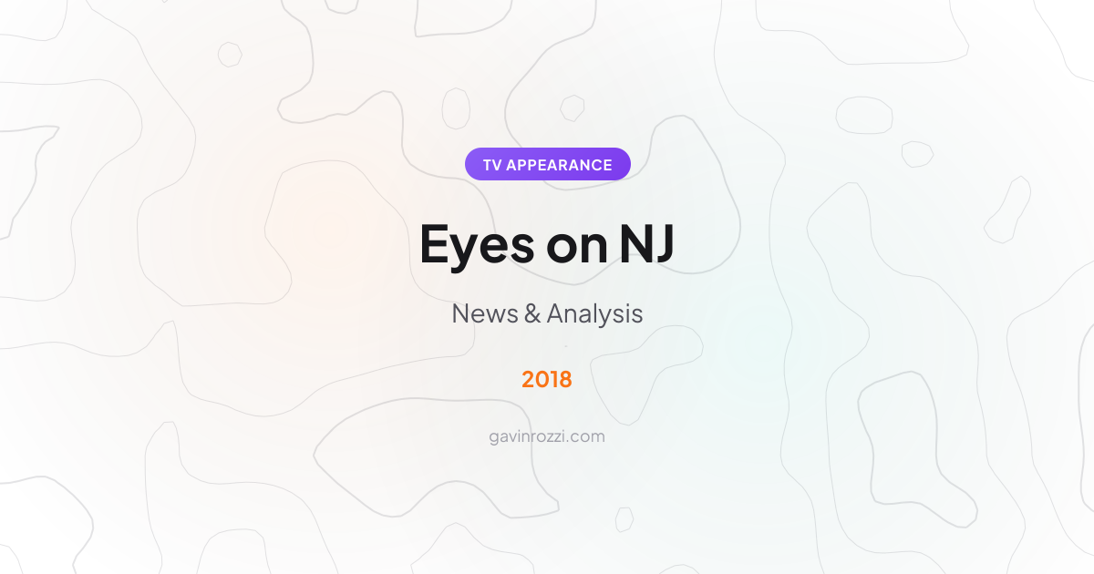 Eyes on NJ TV Appearance